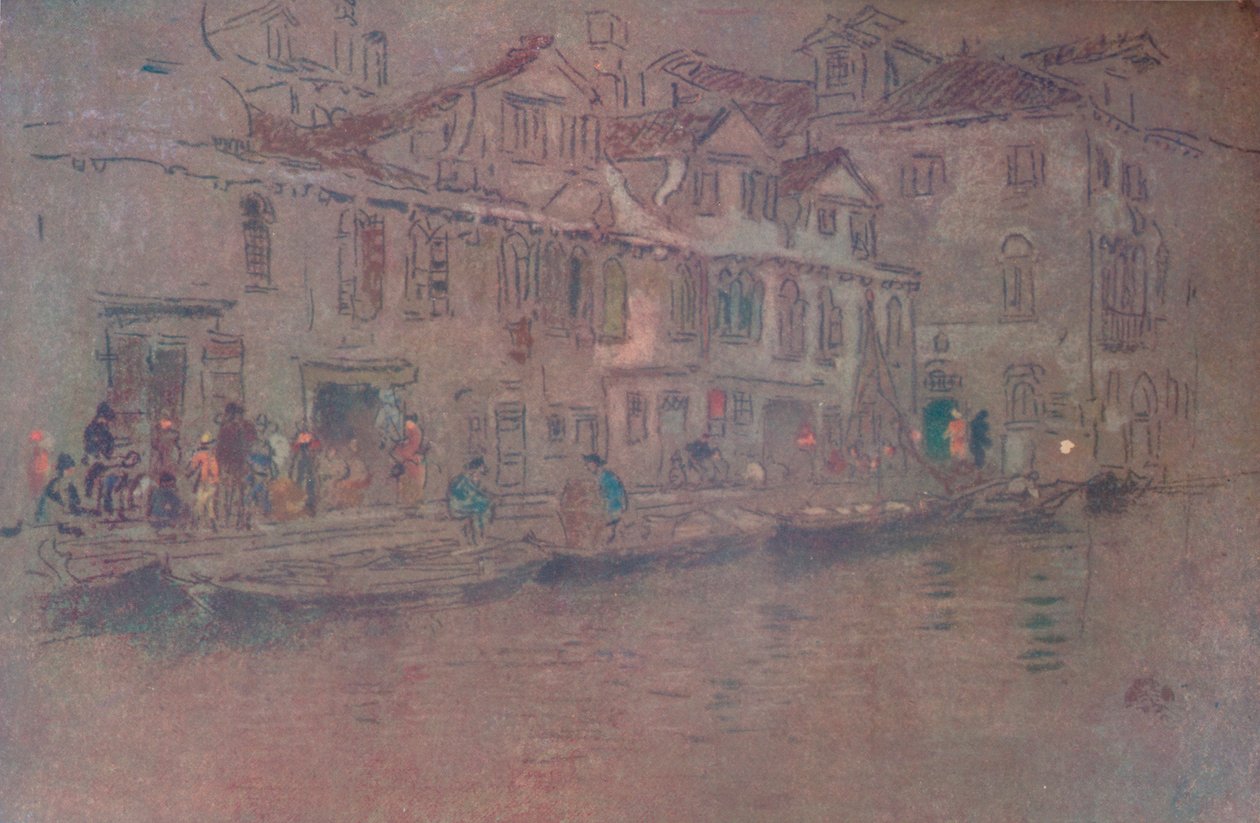 Venedik, c1870, 1904 by James Abbott McNeill Whistler