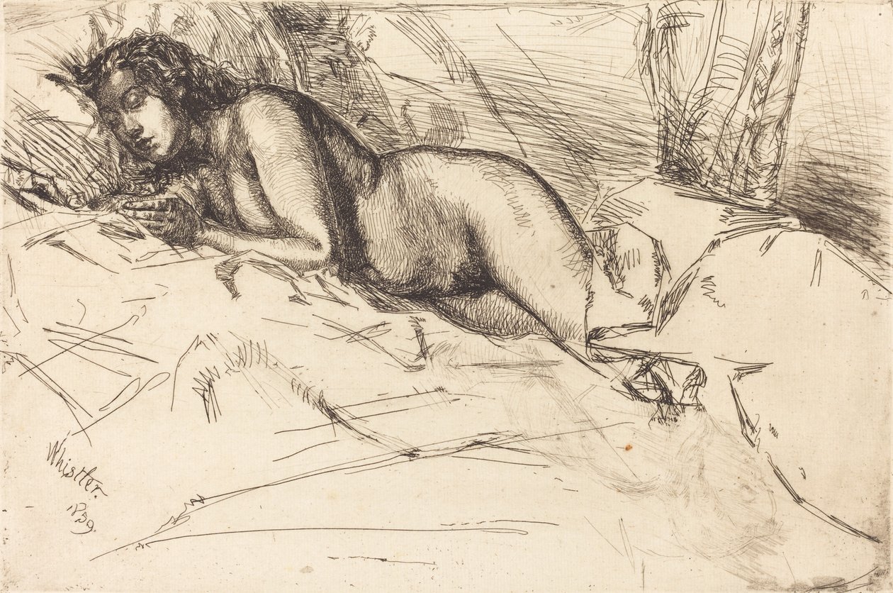Venüs, 1859. by James Abbott McNeill Whistler