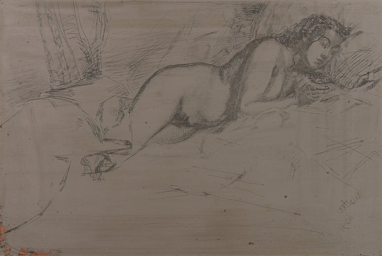 Venüs, 1859. by James Abbott McNeill Whistler