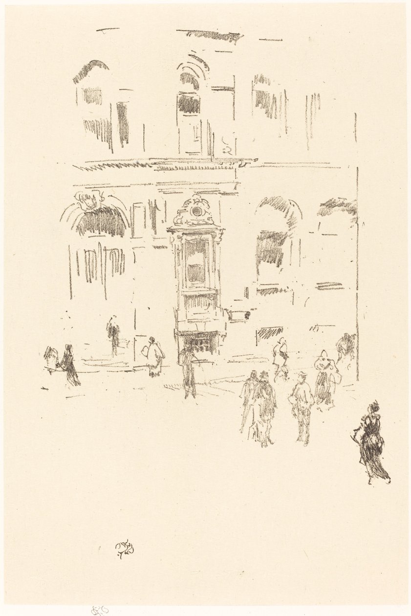 Victoria Kulübü, 18791887. by James Abbott McNeill Whistler