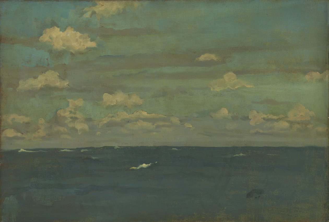 Menekşe ve Gümüş - Derin Deniz, 1893 by James Abbott McNeill Whistler