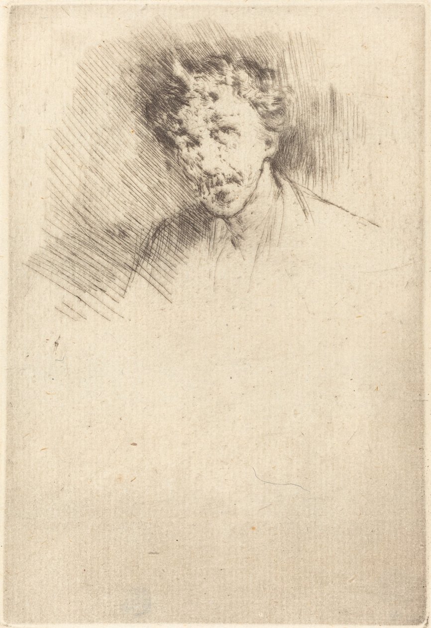 Beyaz Kilitli Whistler, 1879. by James Abbott McNeill Whistler