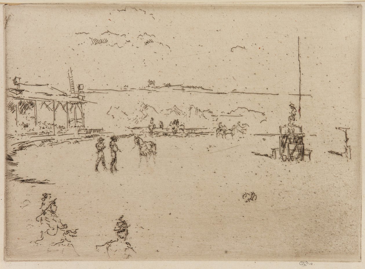 Vahşi Batı: Hatip, 1887. by James Abbott McNeill Whistler