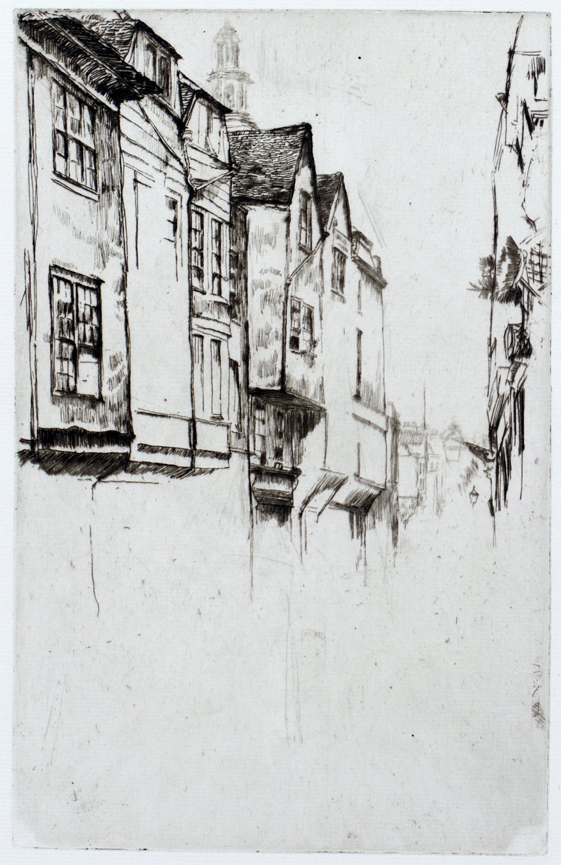 Wych Caddesi by James Abbott McNeill Whistler