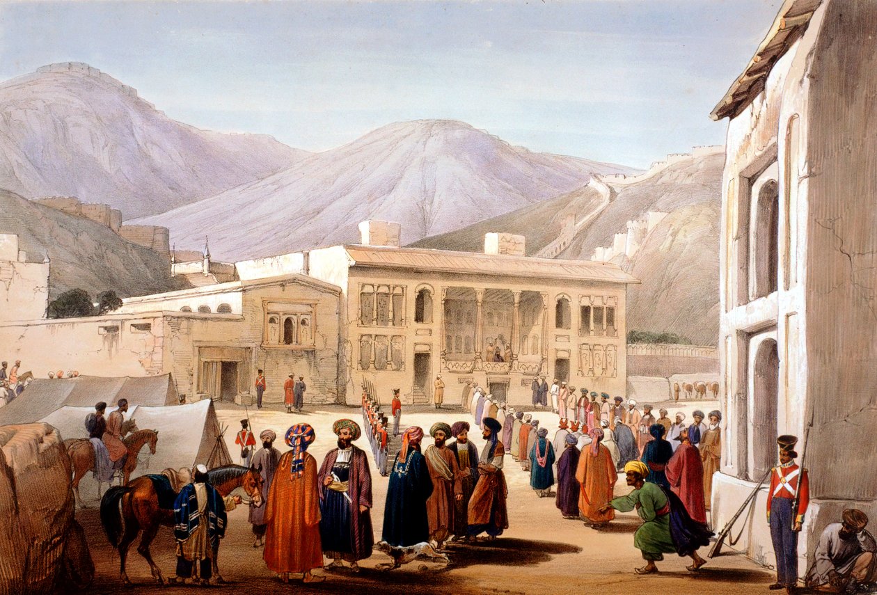 Şah Shoja, İngilizlerin kuklası, Kabil