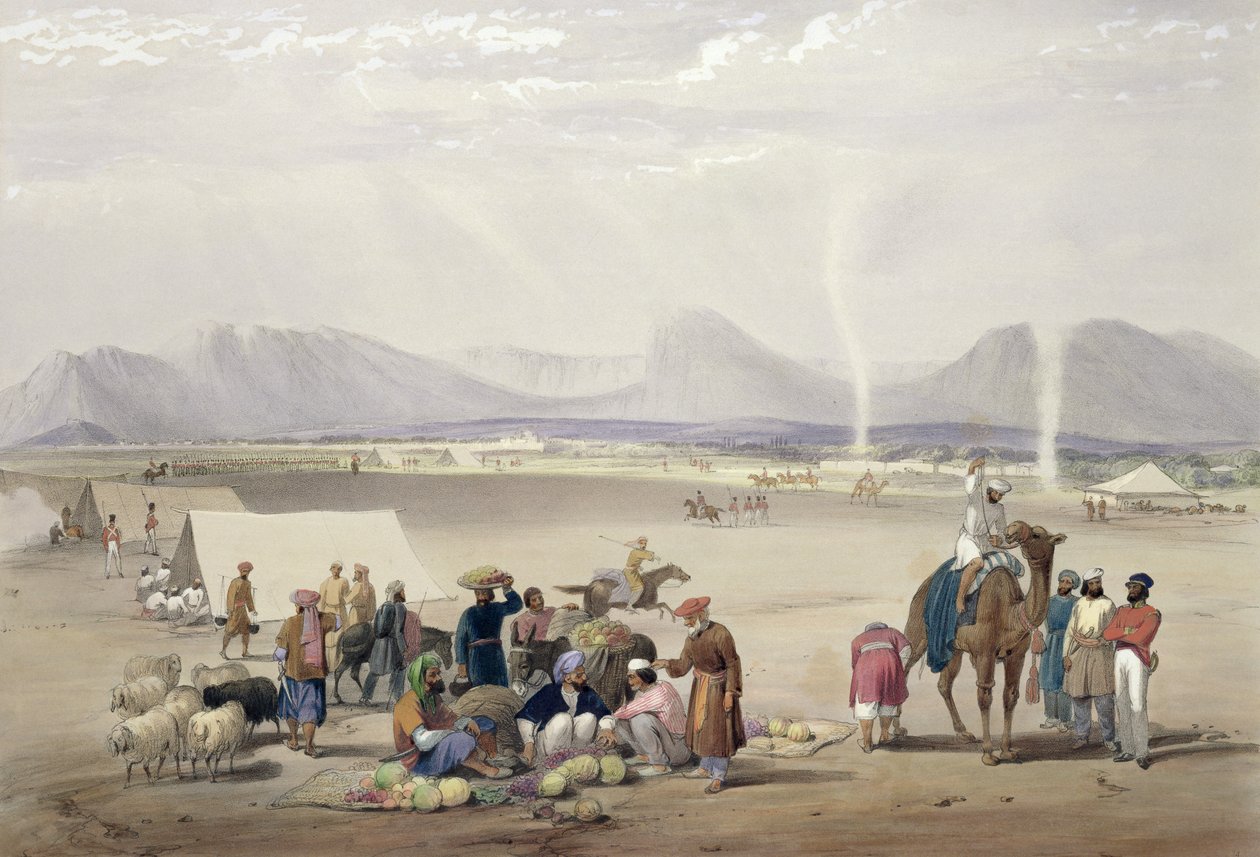Charles Haghe (1810-88) ve Louis Haghe (1806-85) tarafından oyulmuş 