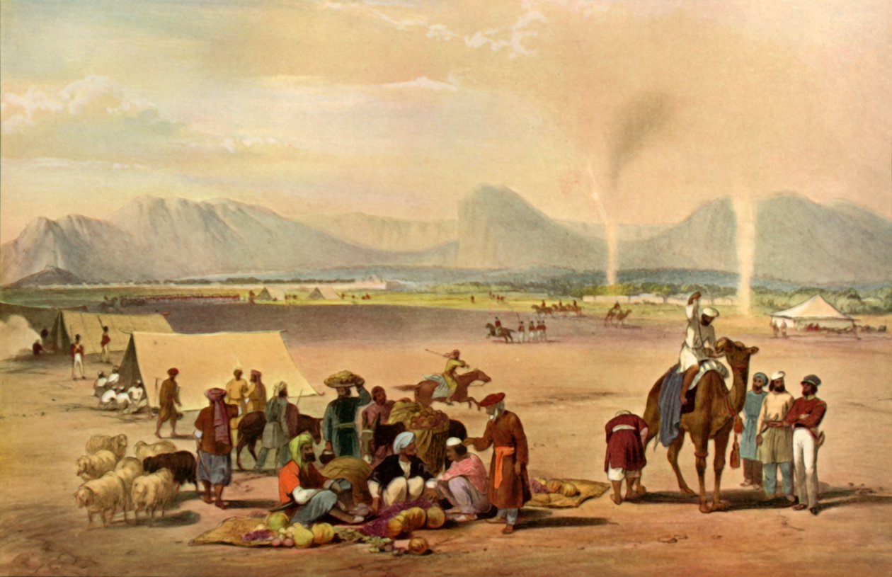 Kandahar Şehri, Güneyden Baba Wali Dağı