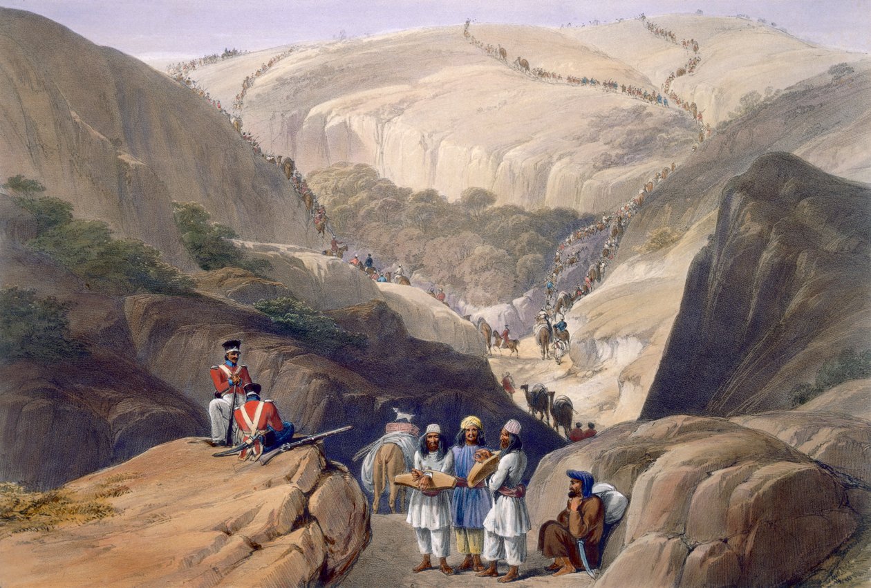 Charles Haghe (1810-88) ve Louis Haghe (1806-85) tarafından oyulmuş 