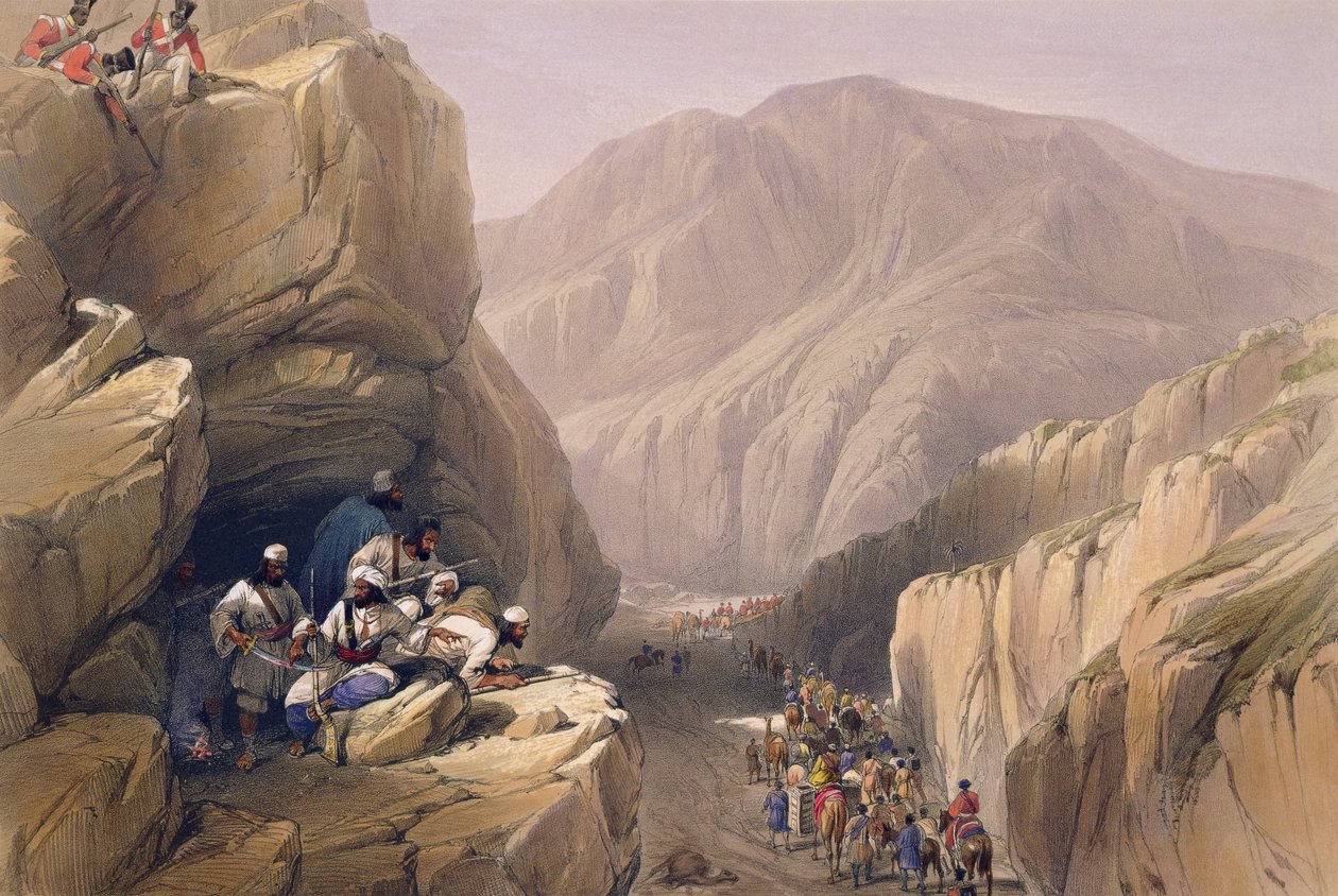 Charles Haghe (1810-88) ve Louis Haghe (1806-85) tarafından oyulmuş 