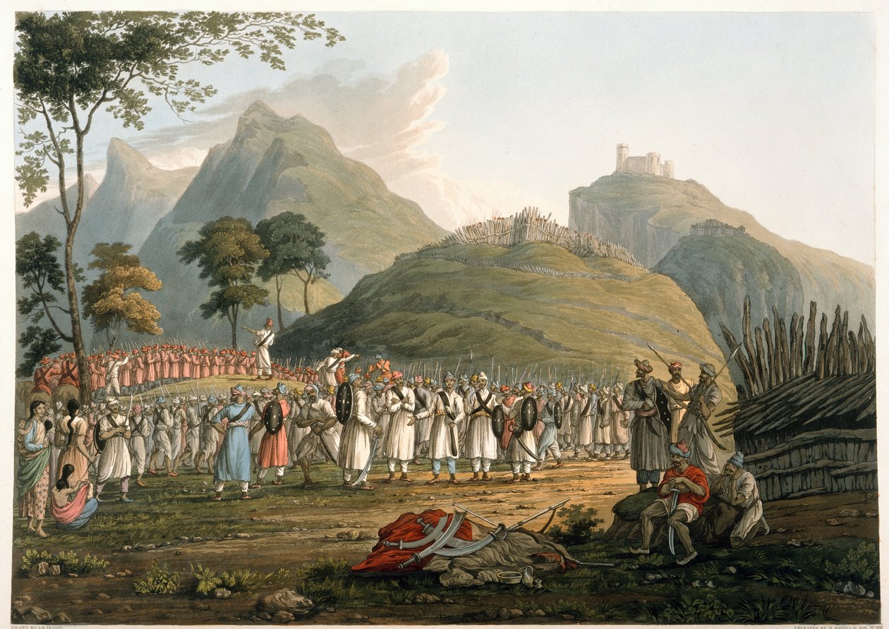 Robert Havell & Son tarafından oyulmuş, 1820