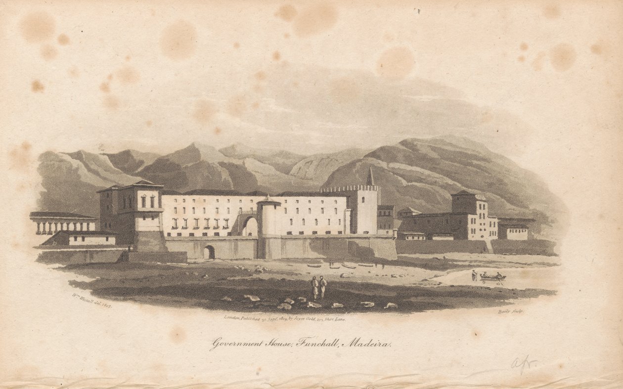 Hükümet Konağı, Funchall, Madeira by James Baily