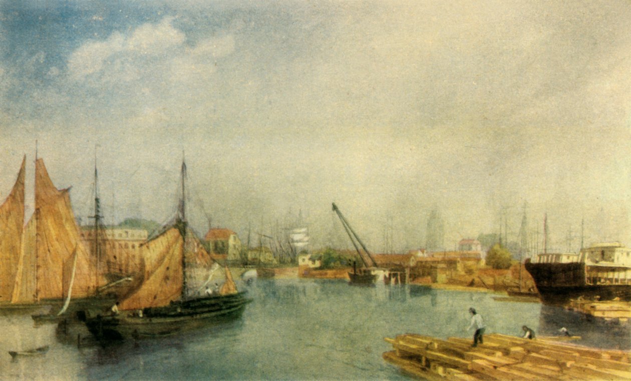 Bristol Limanı, 19. yüzyılın ortaları, 1942. by James Baker Pyne