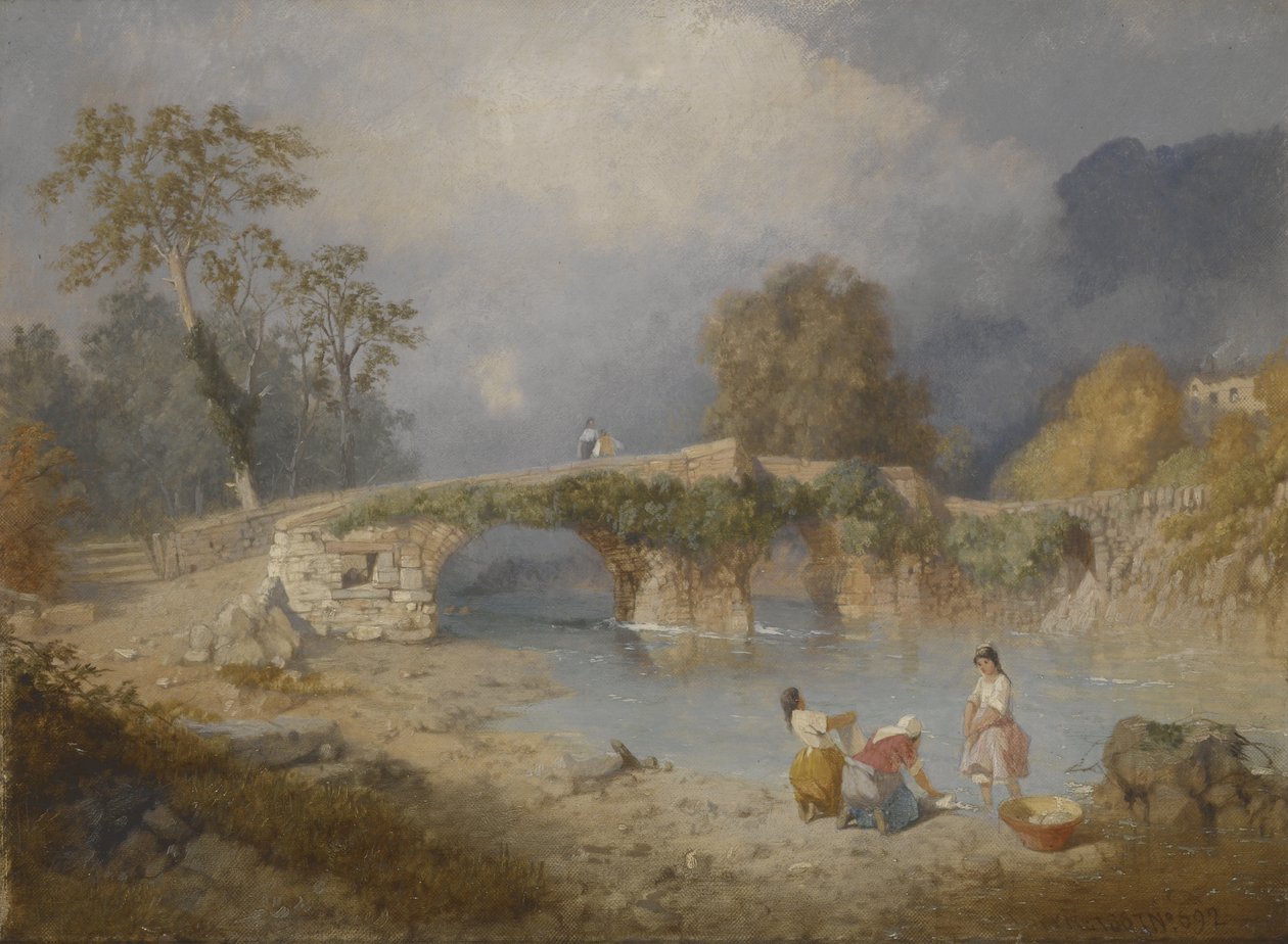 Güzel Hava için Temizleme, Beddgelert, Kuzey Galler by James Baker Pyne