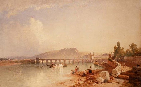 Coblenz ve Ehrenbreitstein by James Baker Pyne