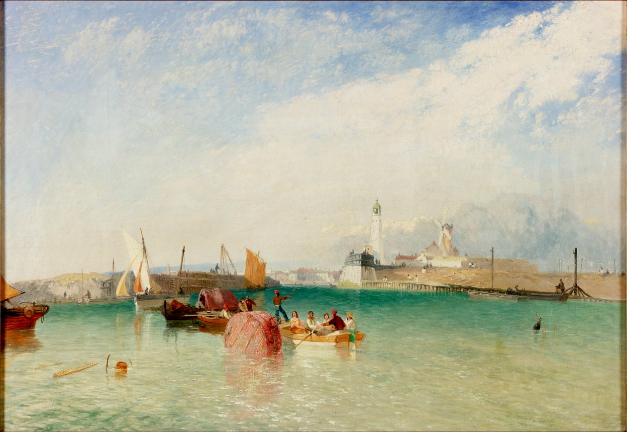 Liman, Littlehampton, 1851 by James Baker Pyne