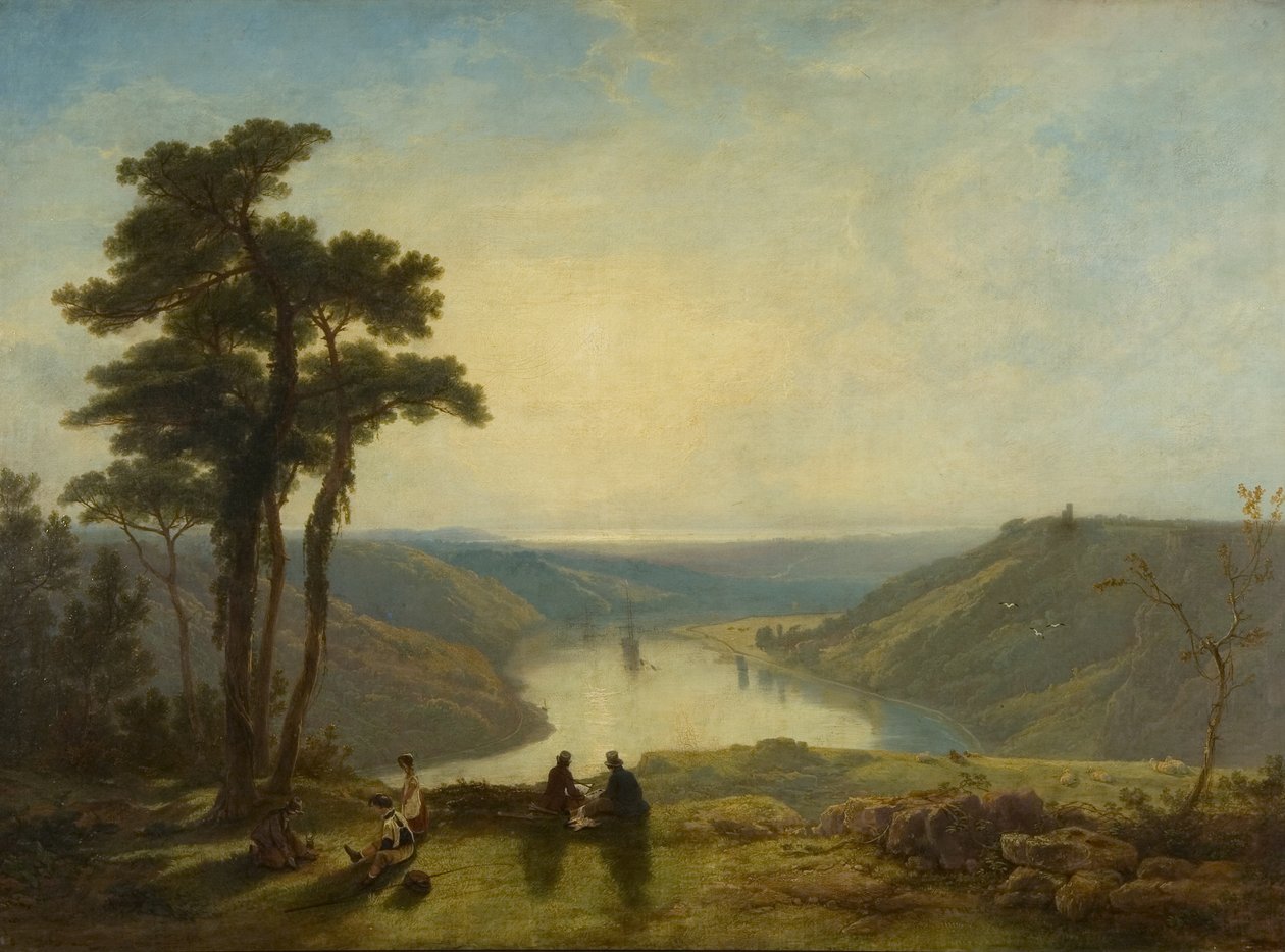 Avon'un Durdham Down'dan görünümü by James Baker Pyne