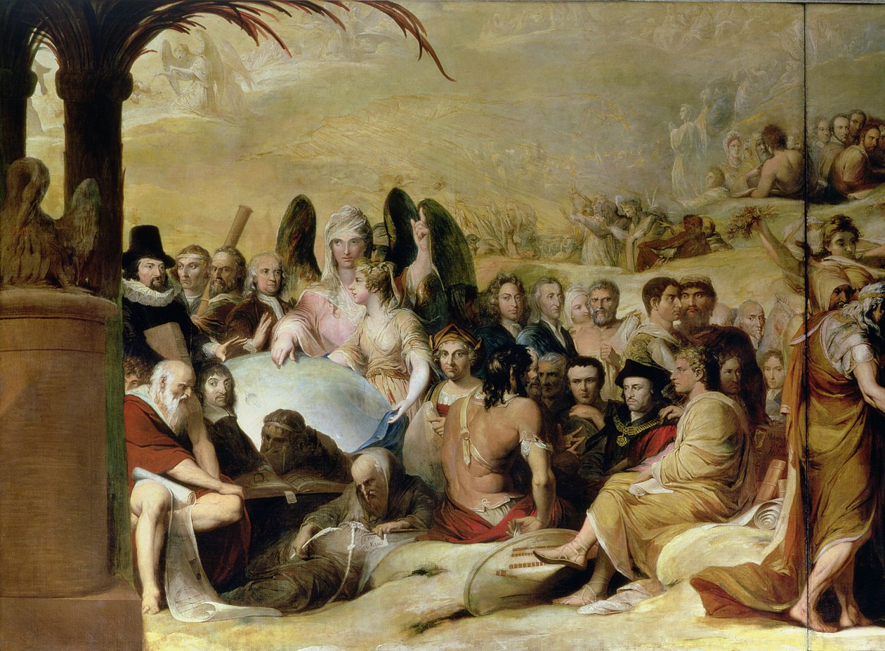 Elysium veya The State of Nihai İntikam, İnsan Kültürü ve Bilgisinin Gelişimi c.1777-84 serisinin altıncısı, Dünya