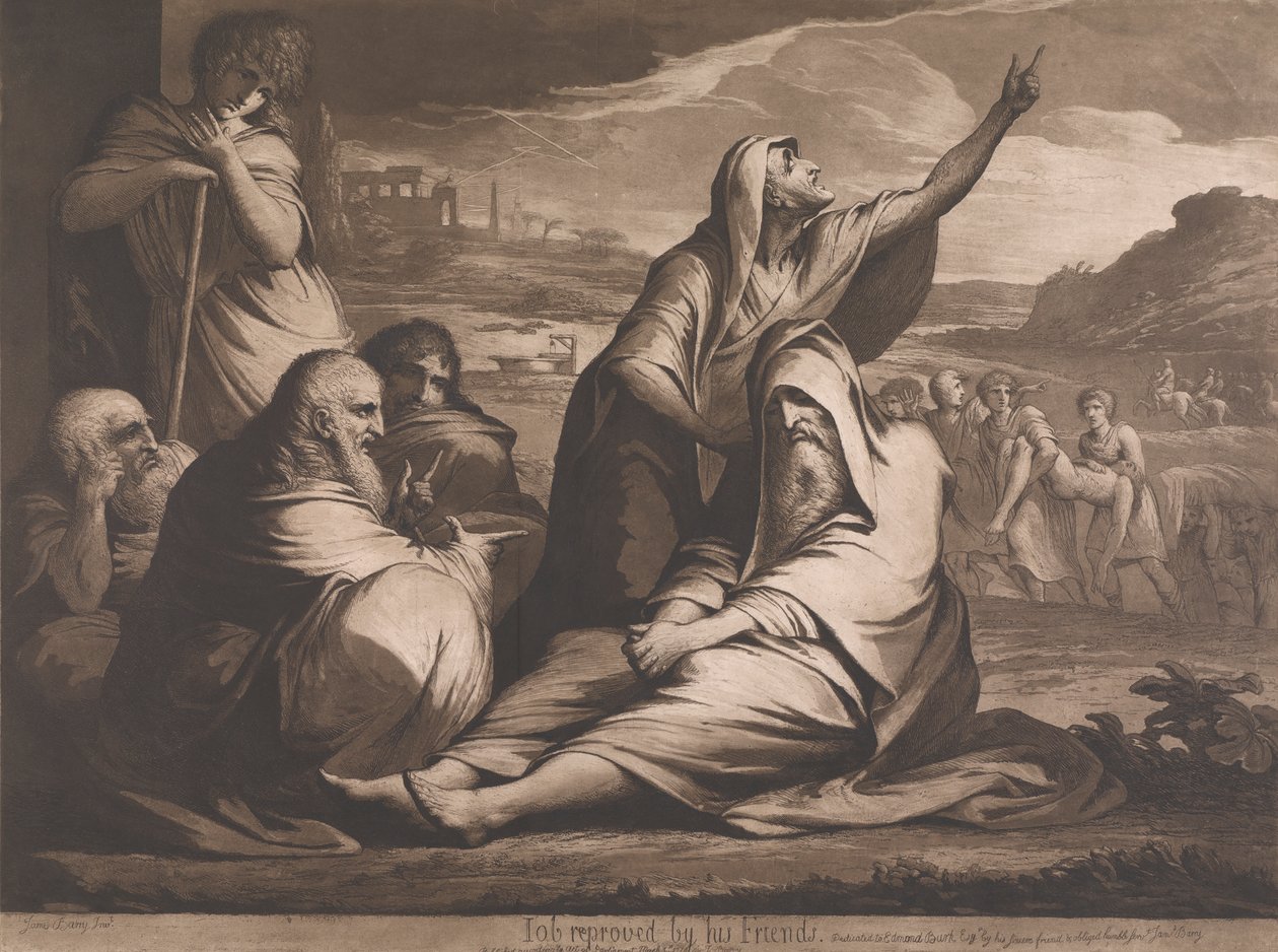 Arkadaşları Tarafından Azarlanan İş by James Barry