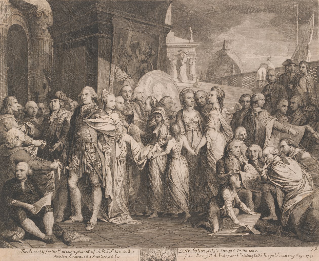 Sanat Teşvik Derneği (2 nüsha) by James Barry