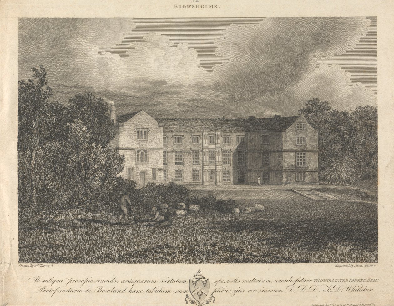 Browsholme by James Basire