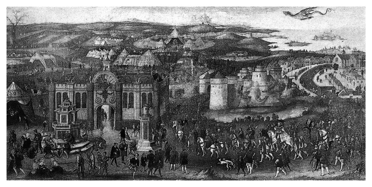 Altın Kumaş Tarlası, 1520, 1896. by James Basire I