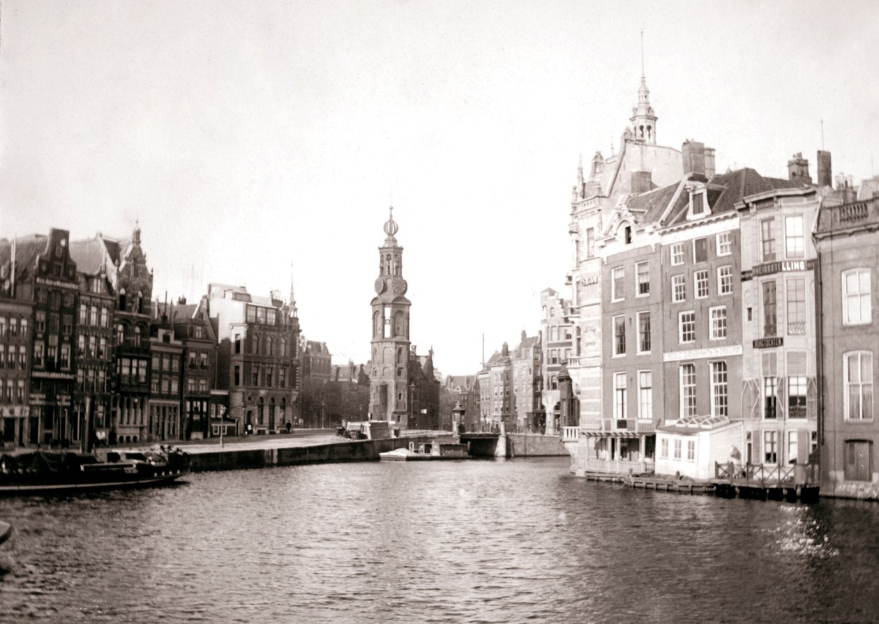 Kanal, Amsterdam, 1898. by James Batkin
