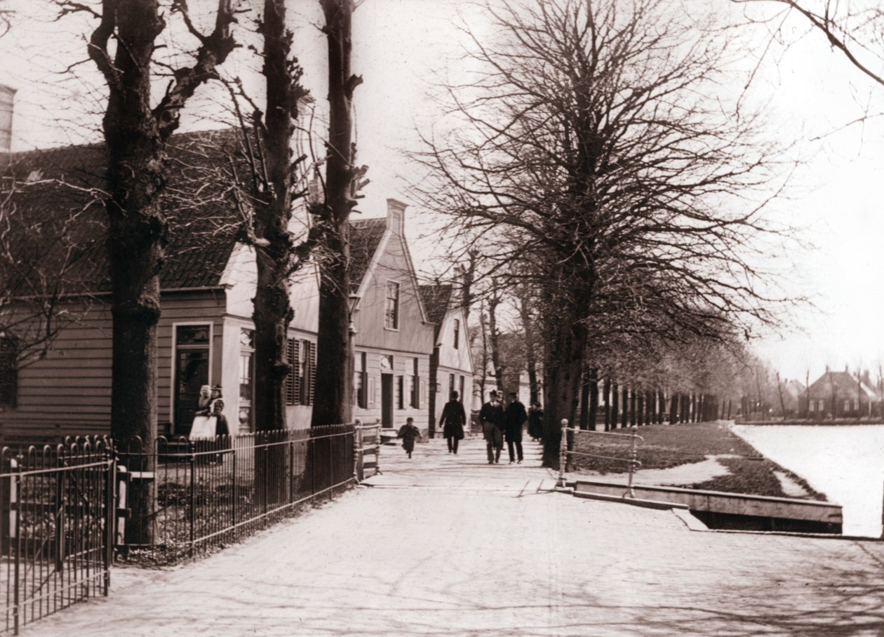 Kanal bankası, Broek, Hollanda, 1898. by James Batkin