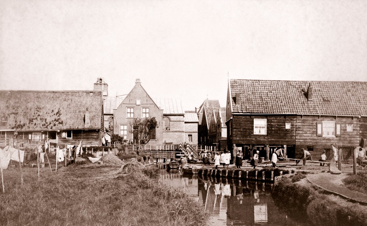 Marken Adası, Hollanda, 1898. by James Batkin