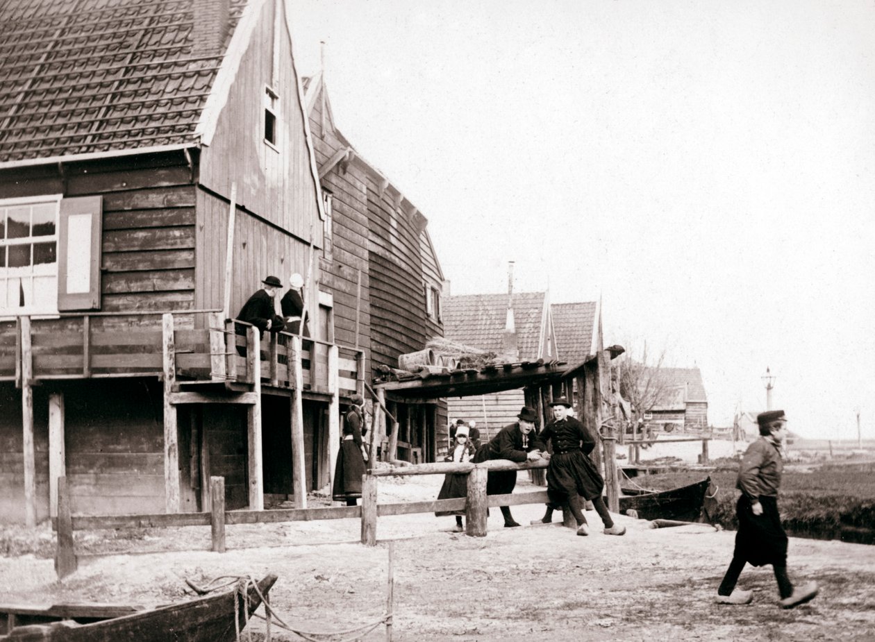Marken Adası, Hollanda, 1898 by James Batkin