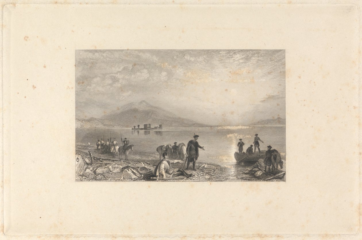 Loch Leven Kalesi by James Baylis Allen