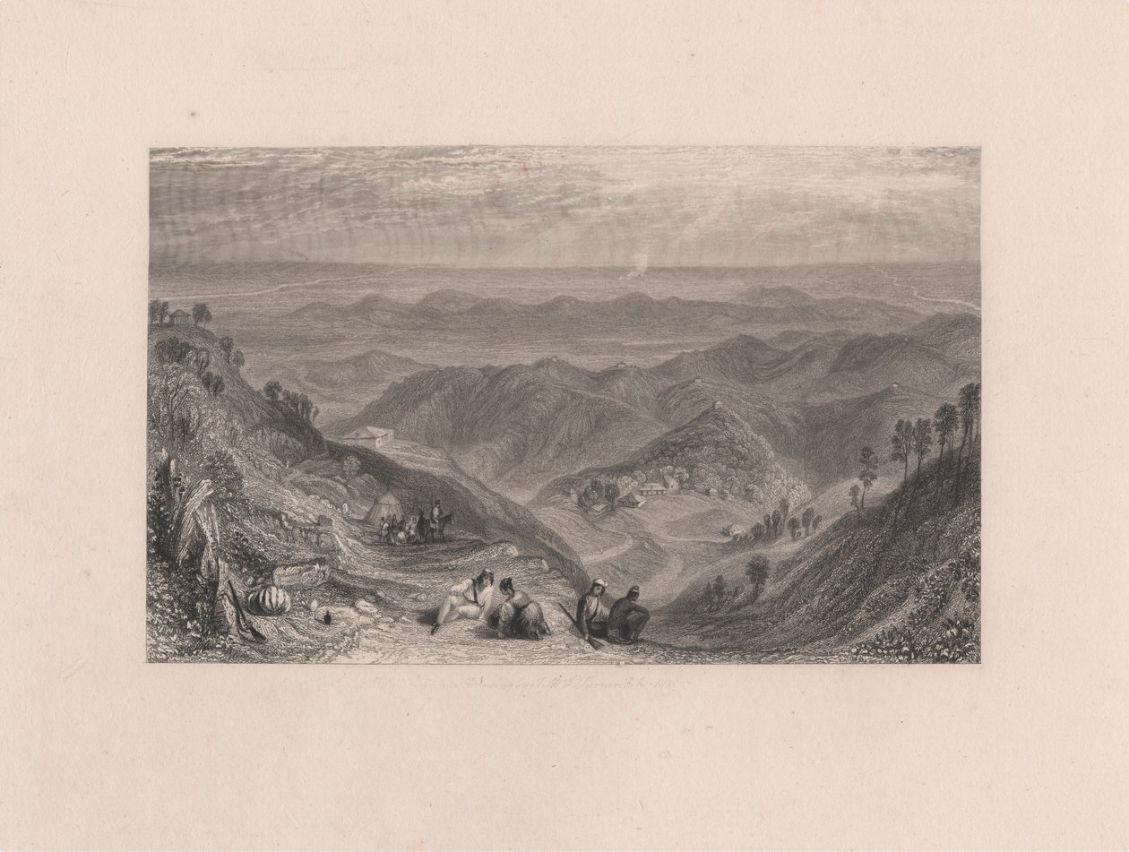 Landour'dan Mussooree ve Dhoon by James Baylis Allen