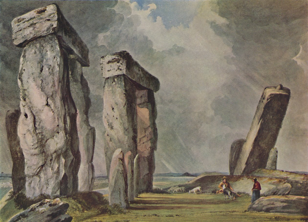 Stonehenge, Wiltshire, c1830, 1946 by James Bridges