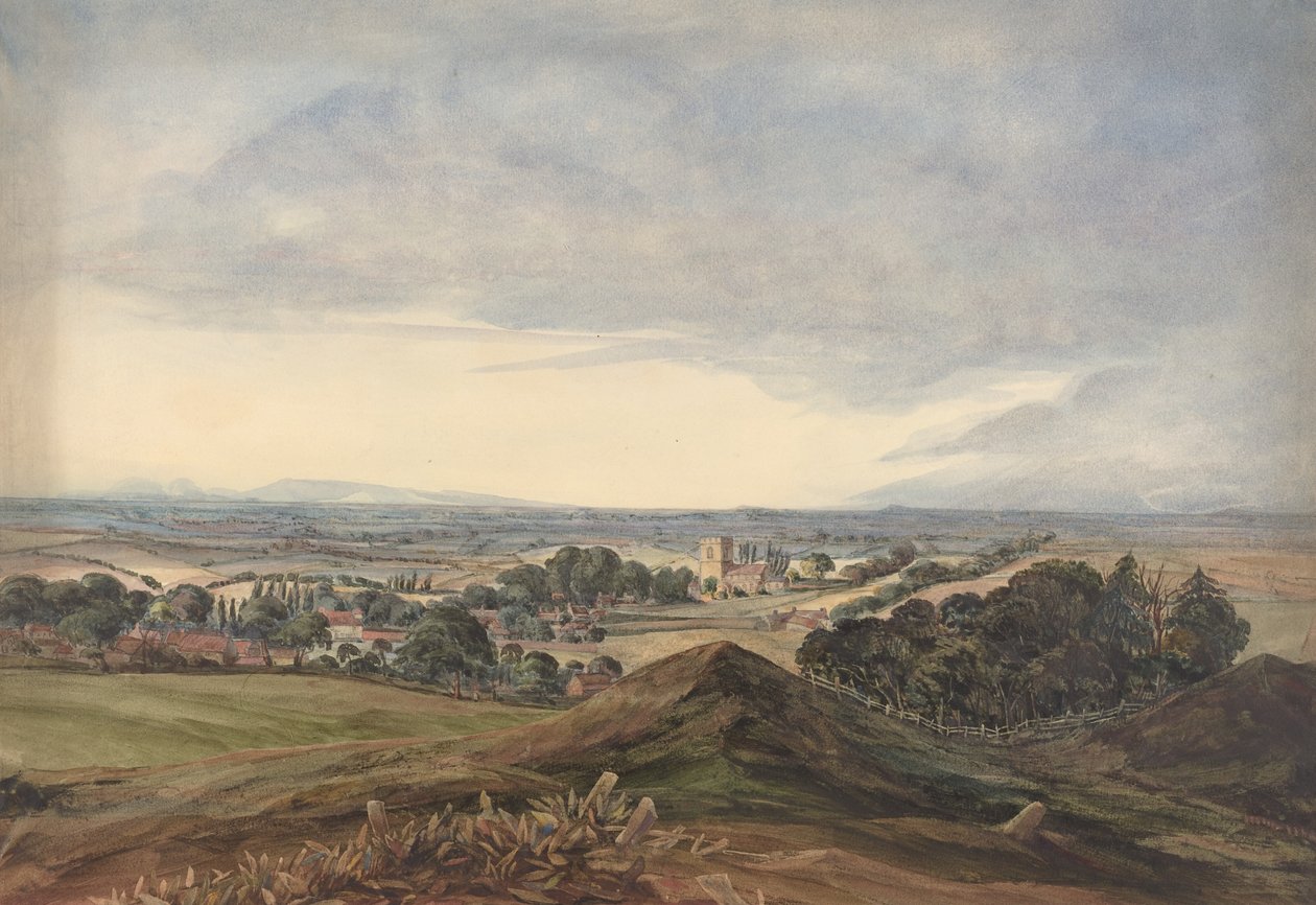 Hunworth Kilisesi. by James Bulwer
