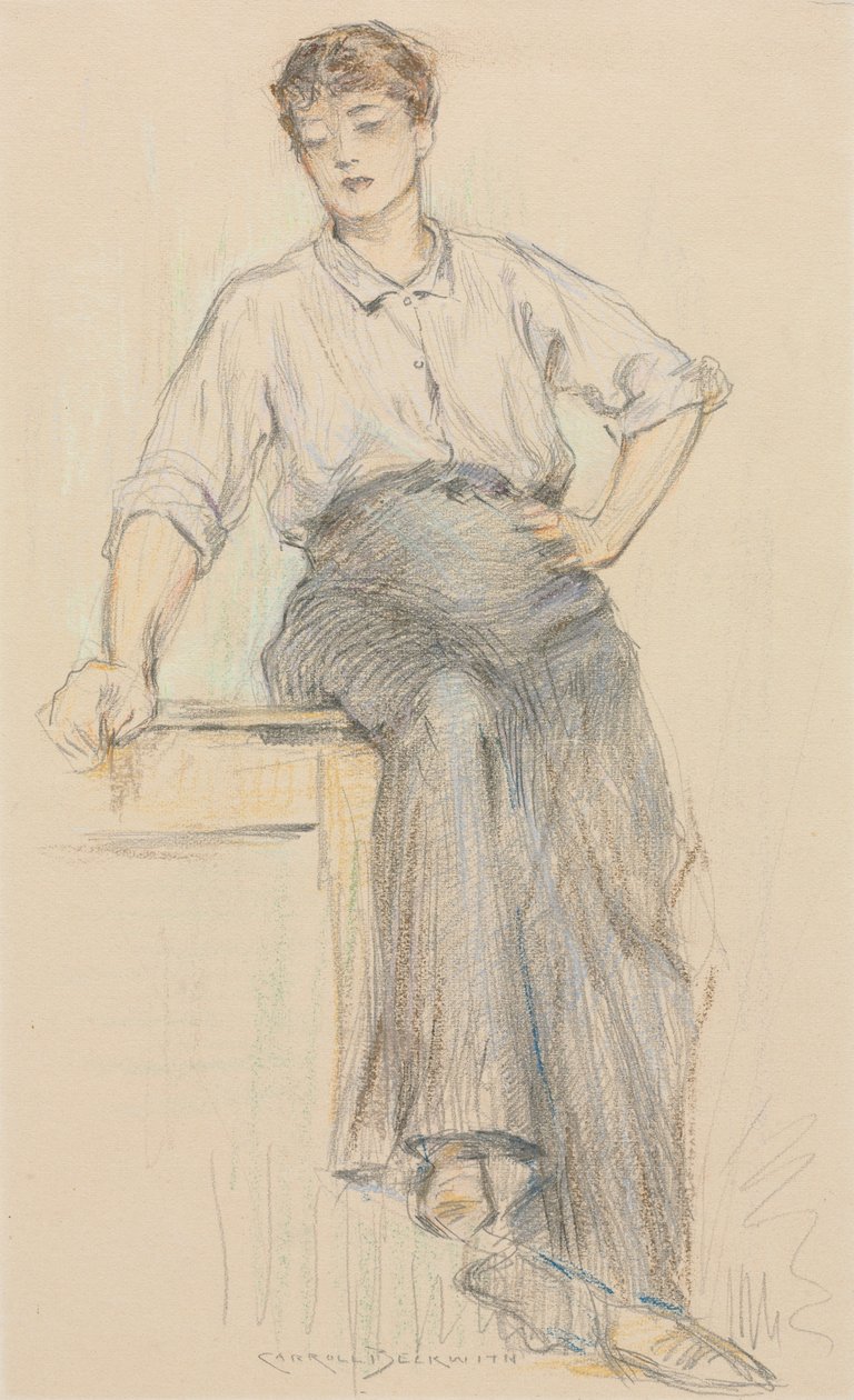 İşçi. by James Carroll Beckwith