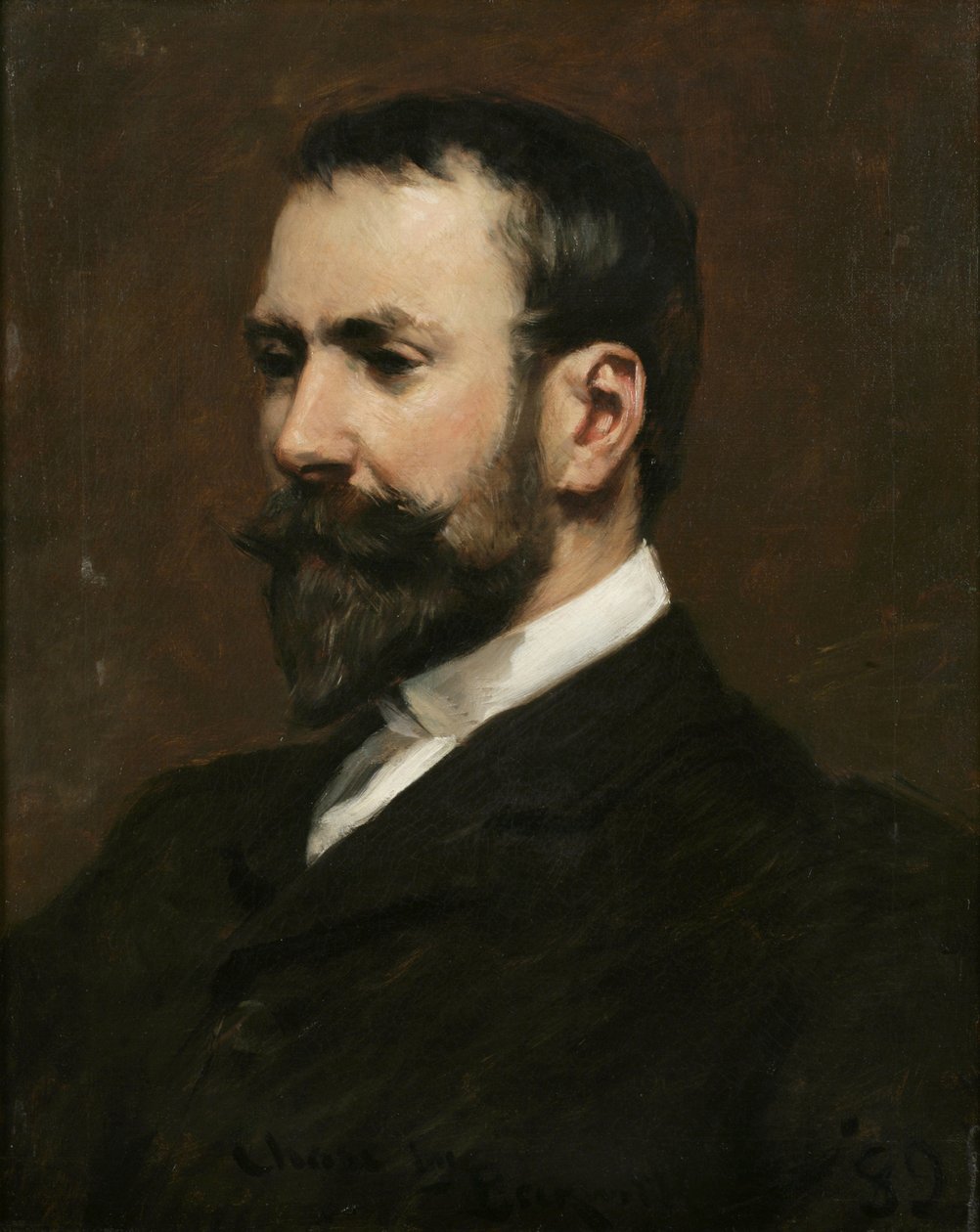 William Merritt Chase, 1889 by James Carroll Beckwith