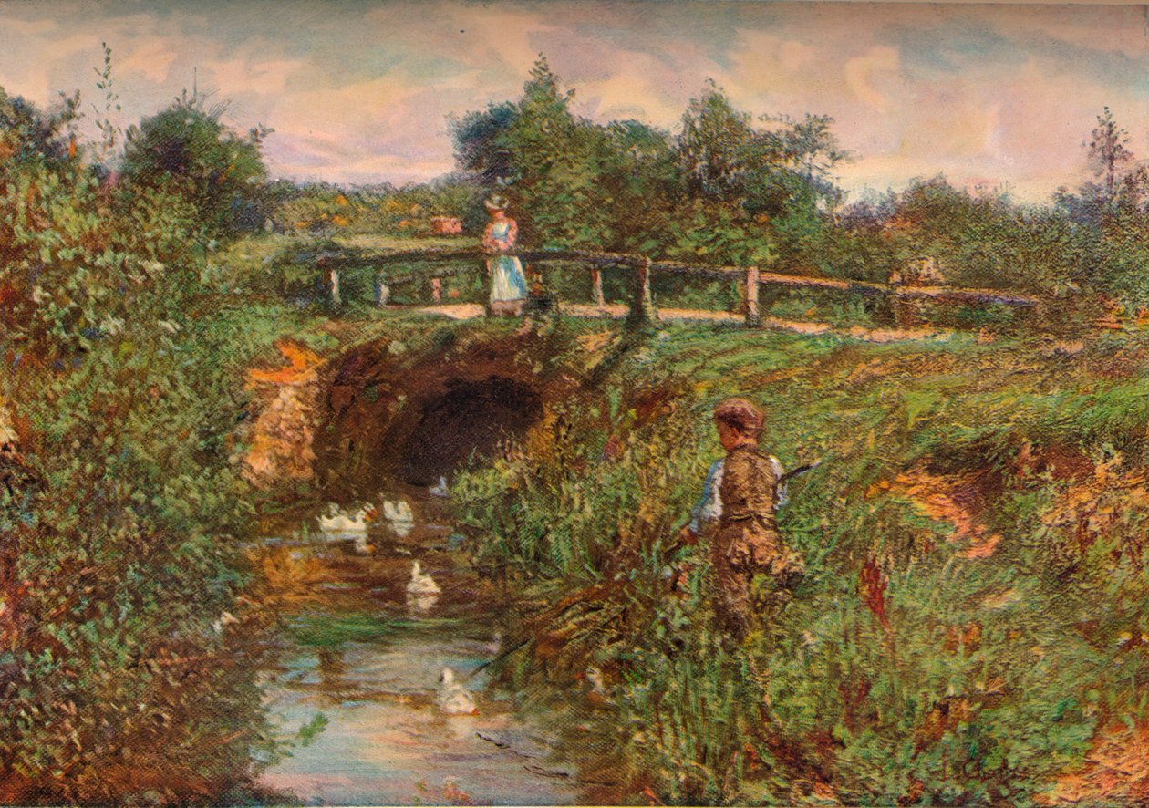 Balıkları Rahatsız Etmek, c1901 by James Charles
