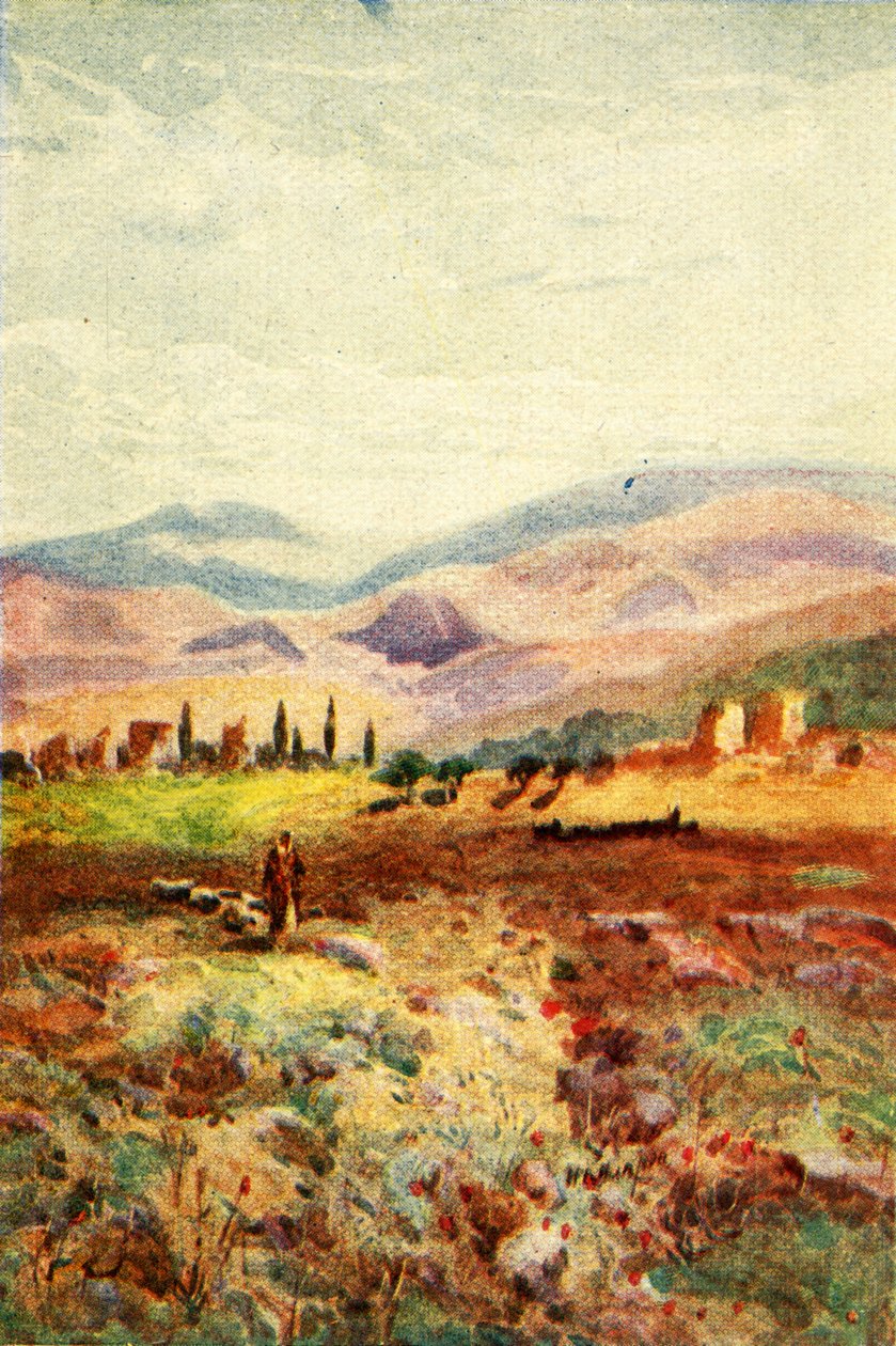 Sardeis Harabeleri - Vahiyler. iii. 1., c1924. Yaratıcılar: James Clark, Henry A Harper. by James Clark and Henry A Harper