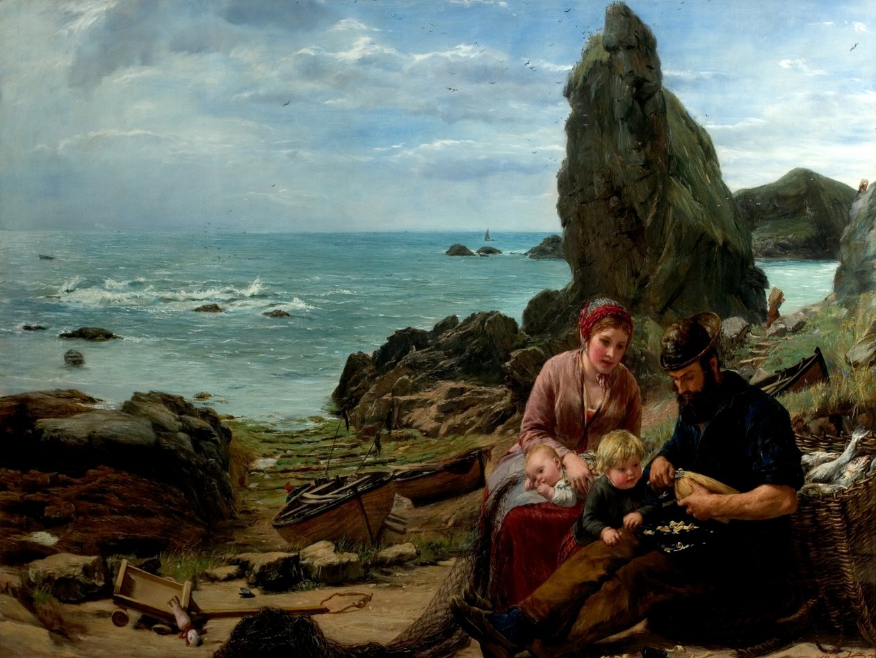 Meşe Kalpleri, 1875 by James Clarke Hook