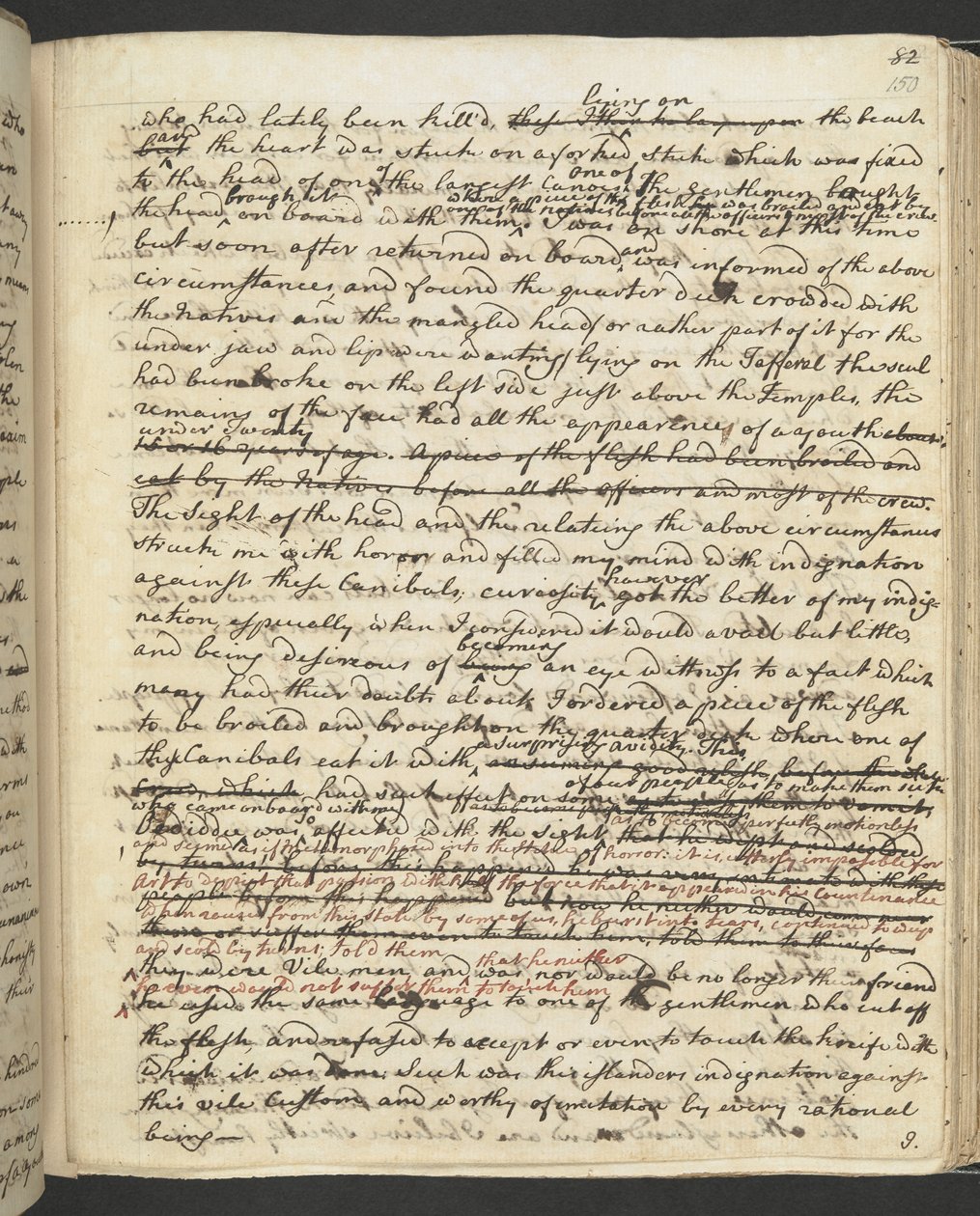 MS 27888 f.150r Captain Cook