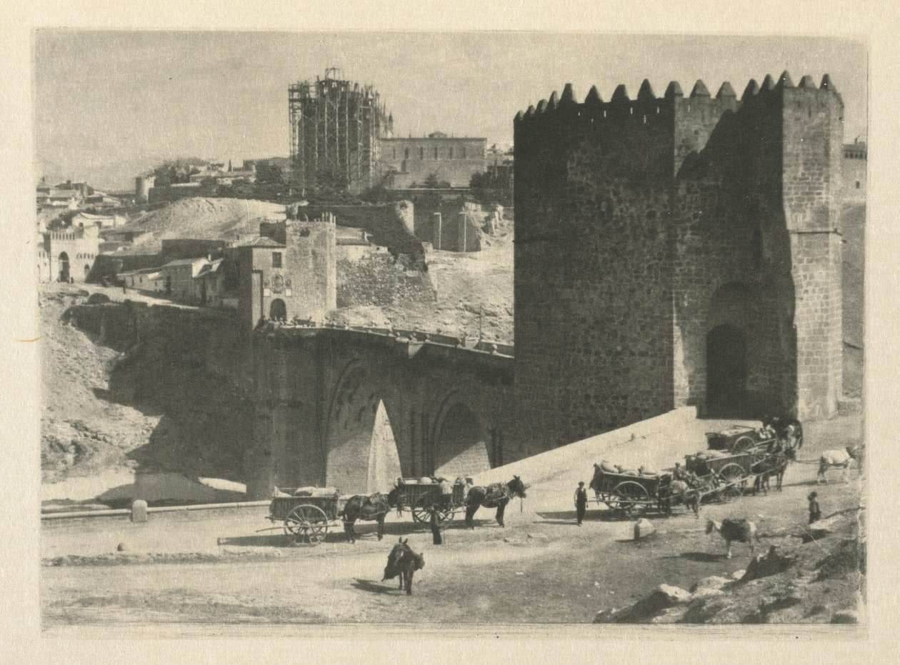 Kamera Çalışması: St. Martin Köprüsü - Toledo, 1914. by James Craig Annan