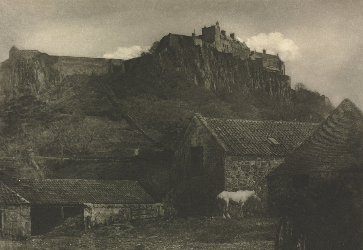 Kamera Çalışması: Stirling Kalesi, 1907. by James Craig Annan
