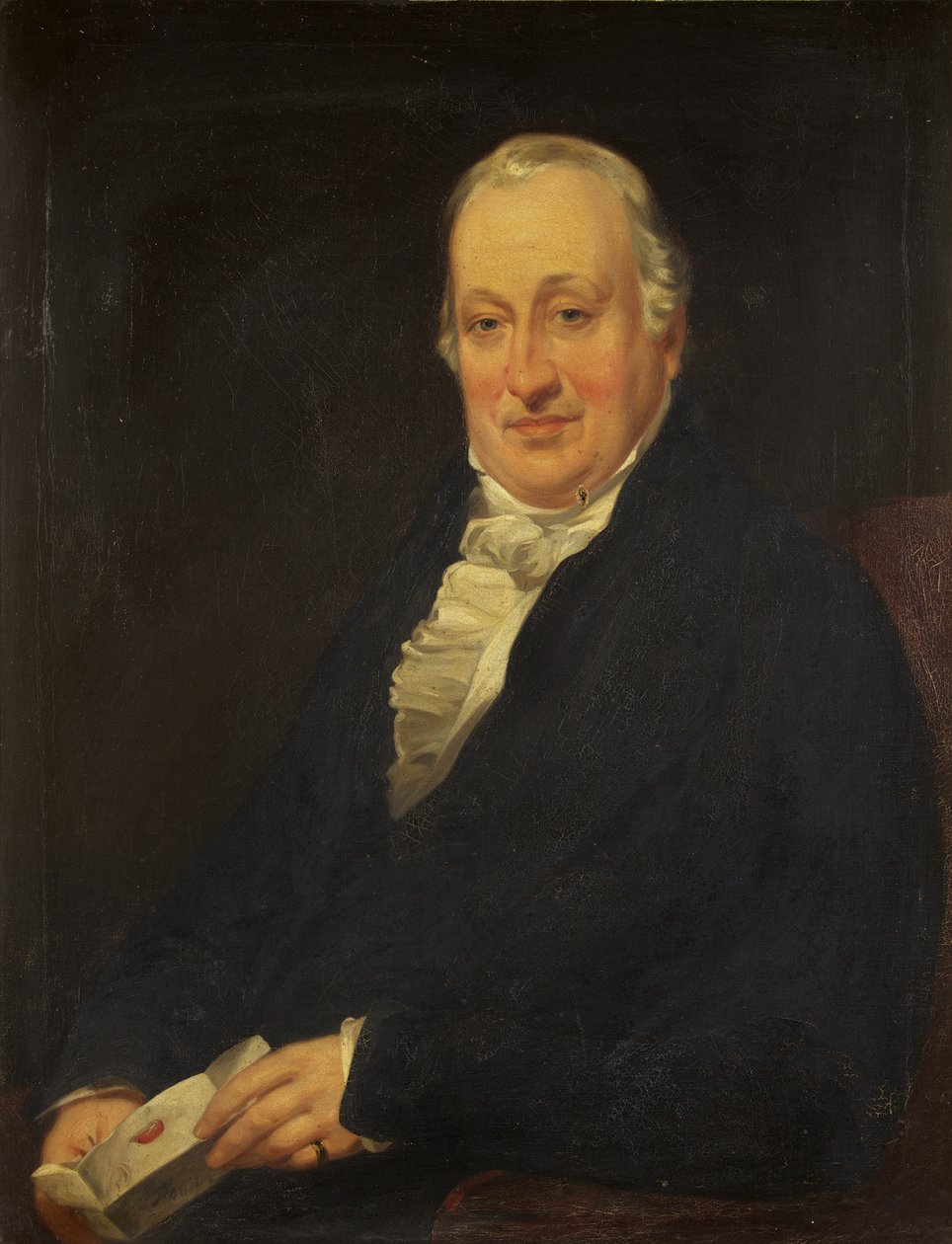 Jacob Wilcox Ricketts, Kıdemli (tuval üzerine yağlı boya) by James Curnock
