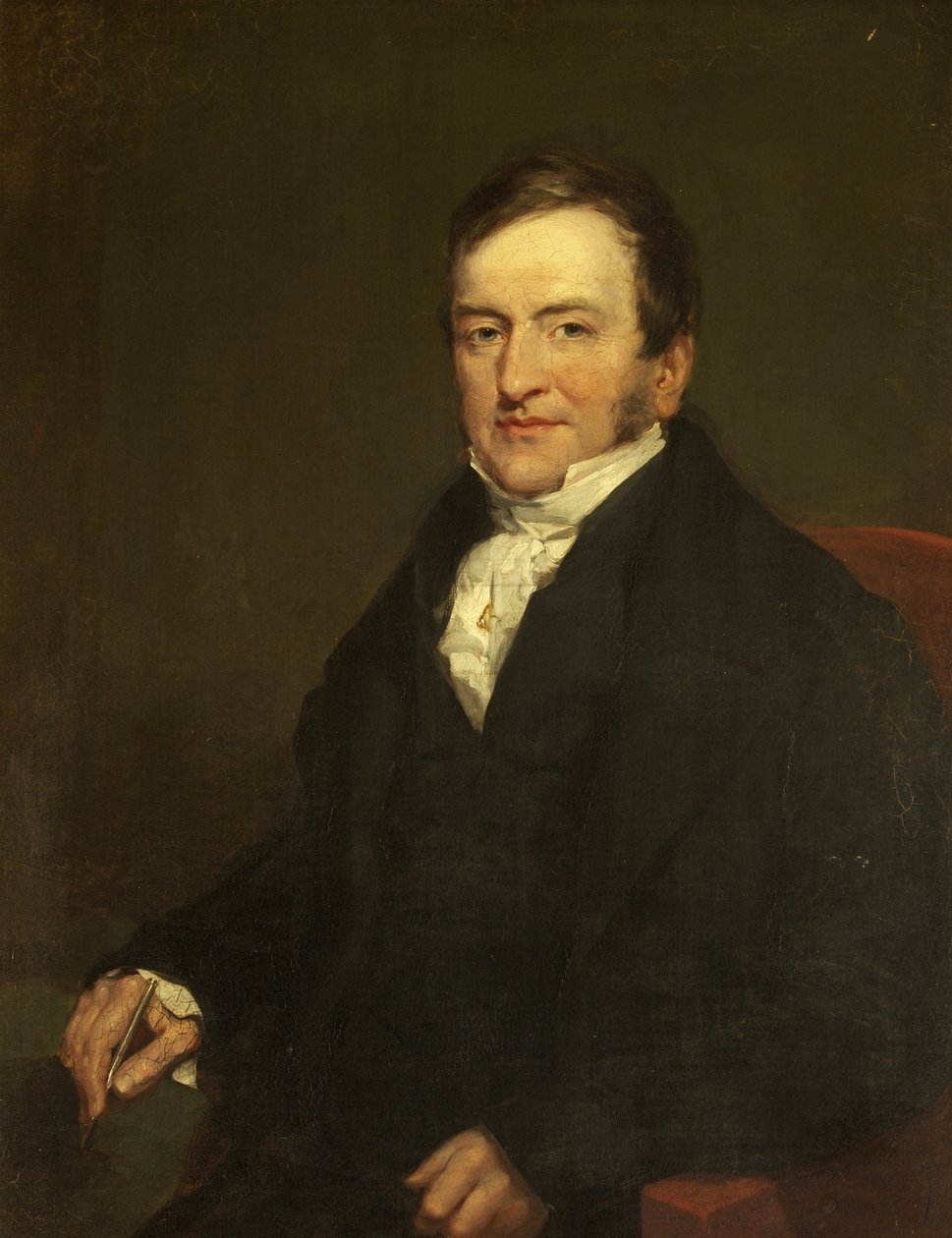 John Cox, 1840 dolayları (tuval üzerine yağlı boya) by James Curnock