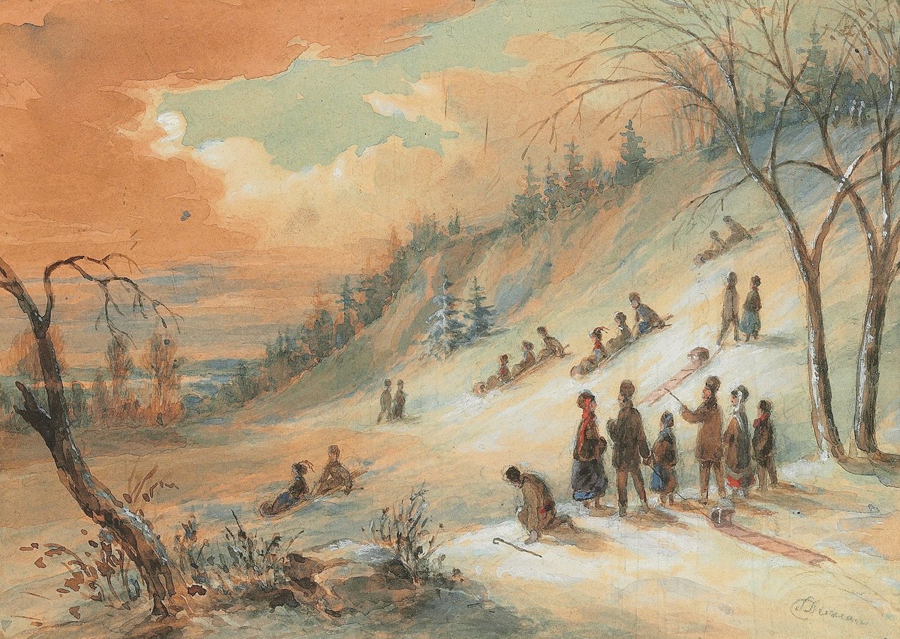 Montreal yakınlarındaki bir Hillside