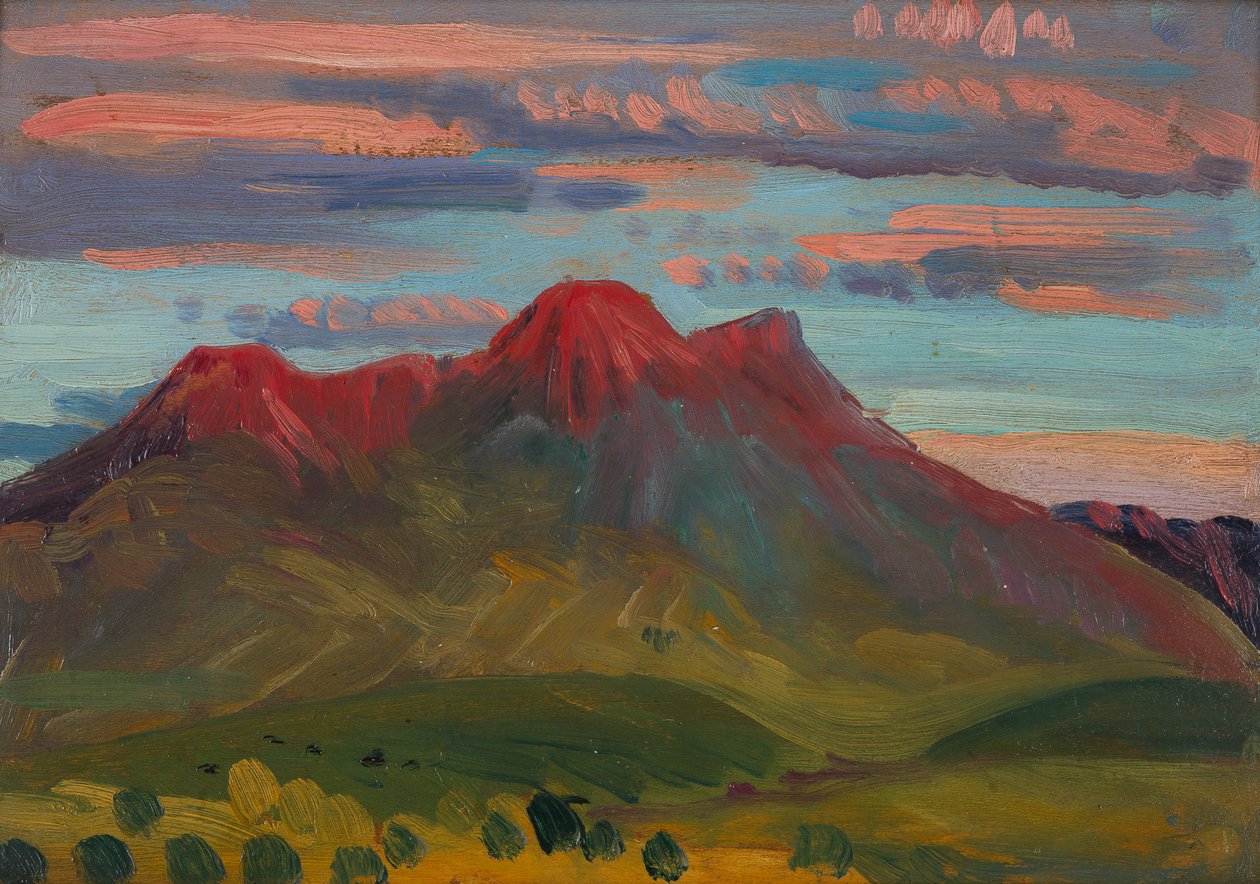 Arenig Sunset, c.1911-12 by James Dickson Innes