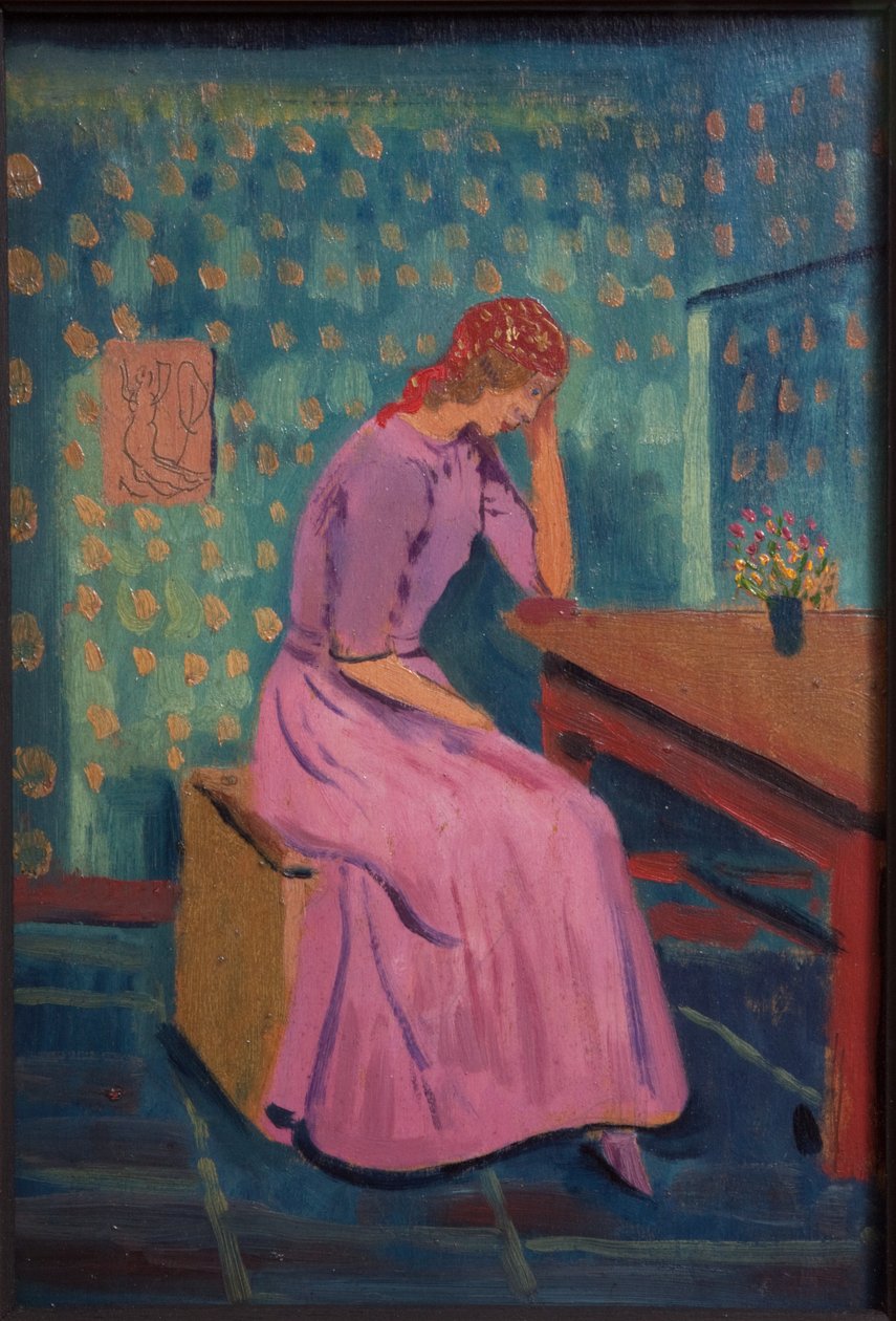 Kulübedeki Kız by James Dickson Innes