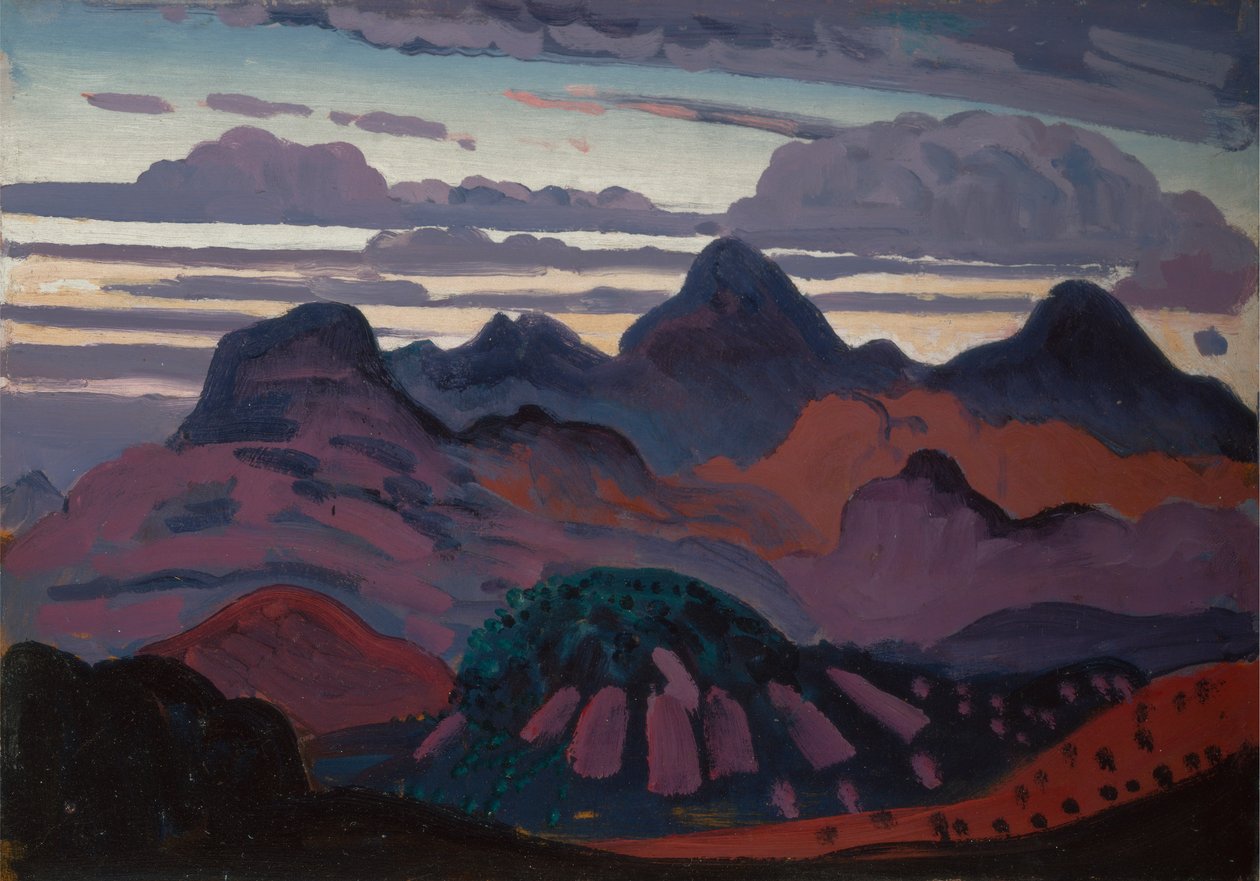 Llan Ffestiniog'dan Moelwyn'ler by James Dickson Innes
