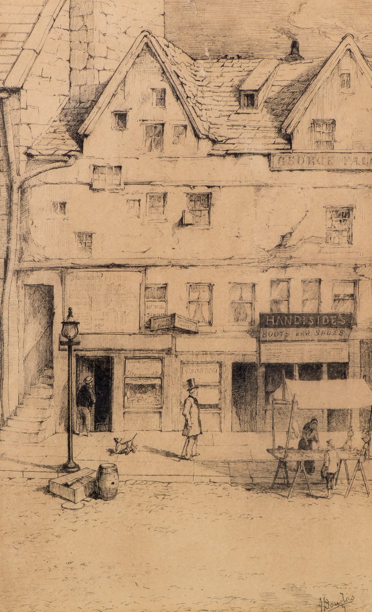 High Street, Dundee (gravür) by James Douglas