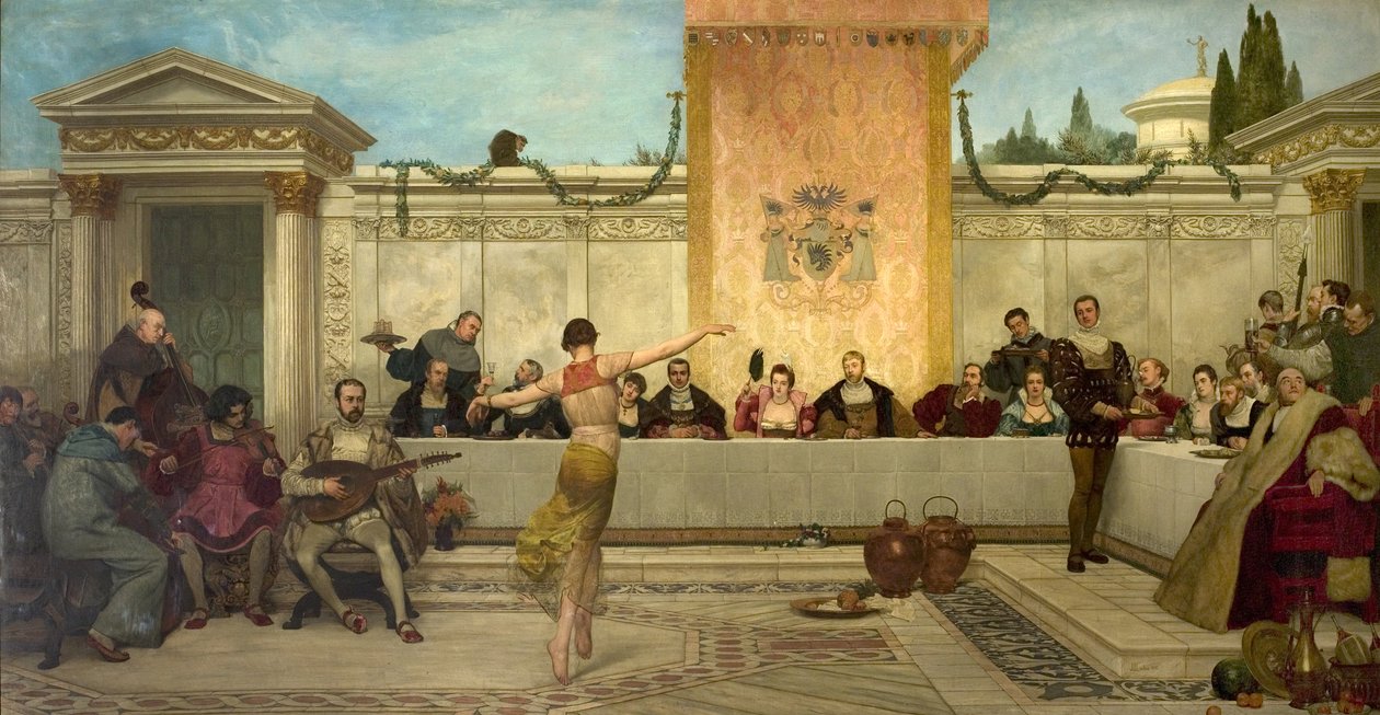 Ziyafet, 1882 by James Dromgole Linton