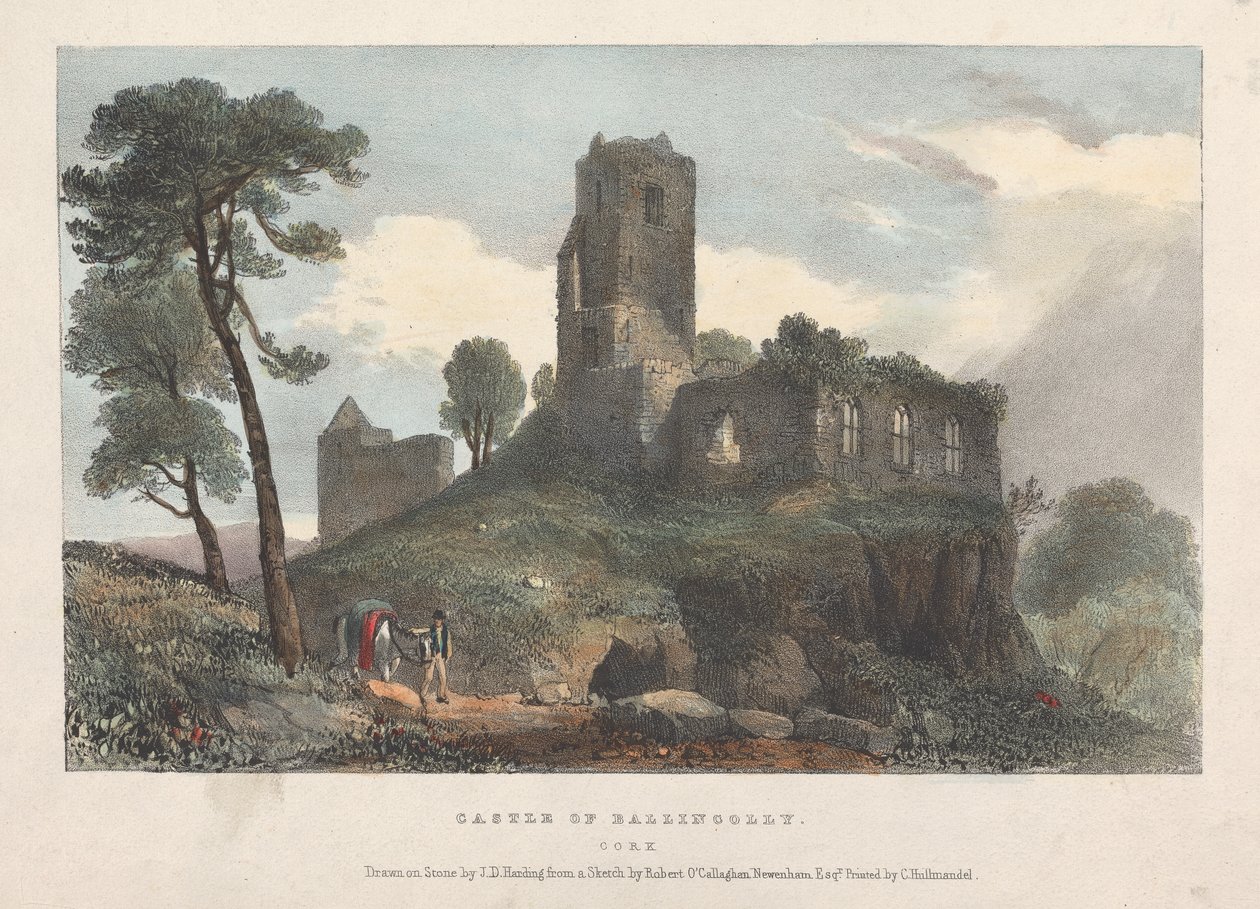 Ballincolly Kalesi by James Duffield Harding